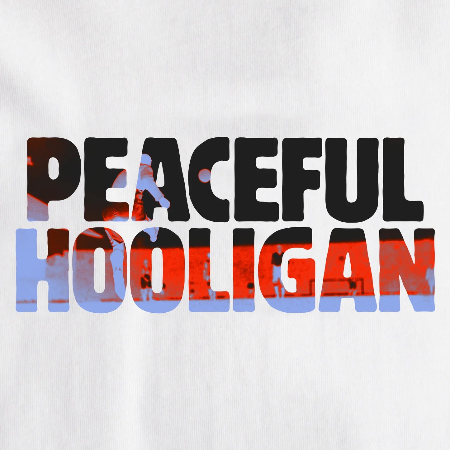Peaceful Hooligan - Goal Kick Bijela majica