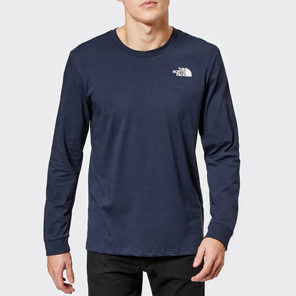 The North Face - Simple Dome Navy majica dugih rukava