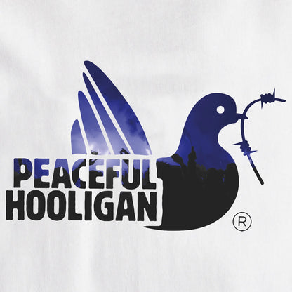 Peaceful Hooligan - Crowd Bijela Majica