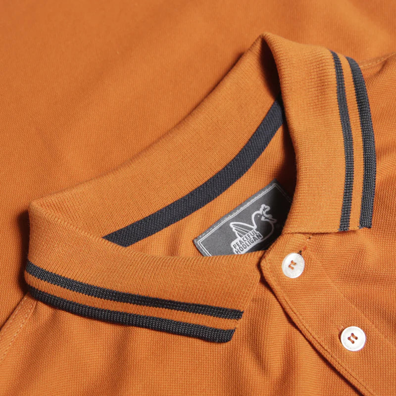 Peaceful Hooligan - Narandžasta polo majica