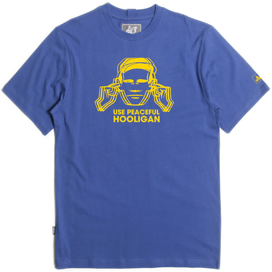 Peaceful Hooligan - Ear Protection plava majica